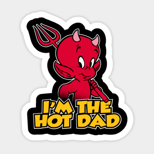 HOT STUFF HOT DAD - 2.0 Sticker